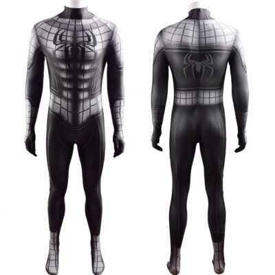Boys Men's Black Spiderman Costume Cosplay Halloween x'mas christmas birthday gift toys party make-up outfit