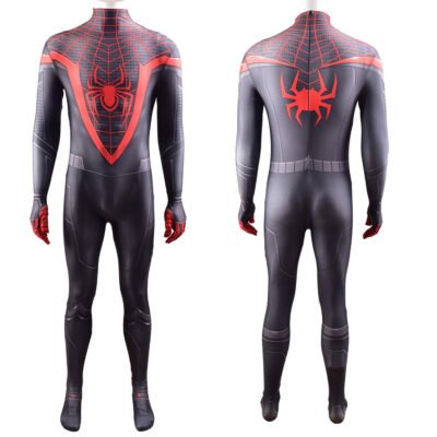Amazing Spider-Man suit cosplay Miles Morales superhero jumpsuit Halloween costume X'mas birthday
