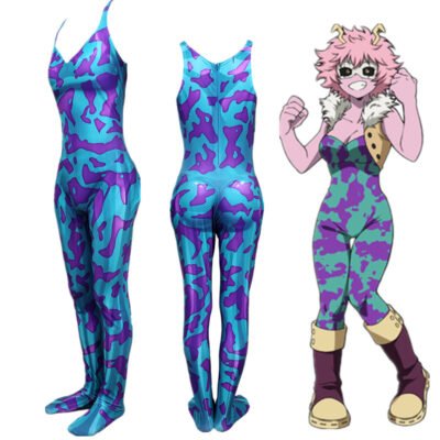 Women girls My Hero Academia Boku No Hero Akademia Mina Ashido Cosplay Costume Halloween xmas birthday valentine's day toys