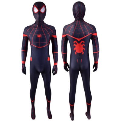 Amazing Spider-Man suit cosplay Miles Morales superhero jumpsuit Halloween costume X'mas birthday