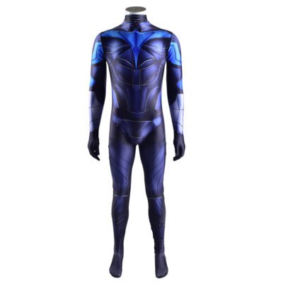 Titans Nightwing Costume Cosplay Halloween make-up costume xmas christmas gift toys comic-con outfit
