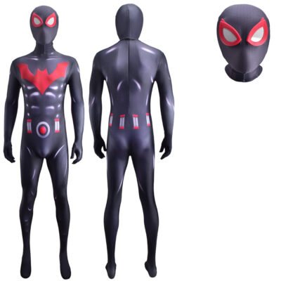 Crossover Batman Beyond Spiderman body Cosplay Costume Halloween X’mas Valentine’s day birthday gift comic-con game outfit
