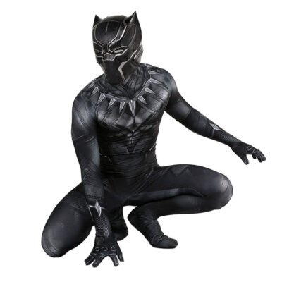Black Panther Costume Cosplay Costume Halloween X’mas Valentine’s day birthday gift comic-con game outfit