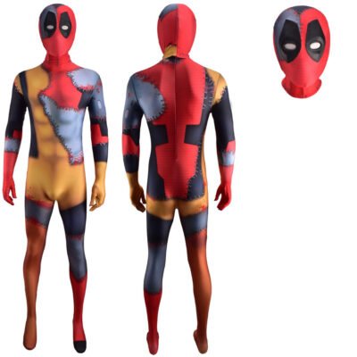 True Believers: Evil Deadpool Costume Wade Wilson Cosplay Costume Halloween X’mas Valentine’s day birthday gift comic-con game outfit