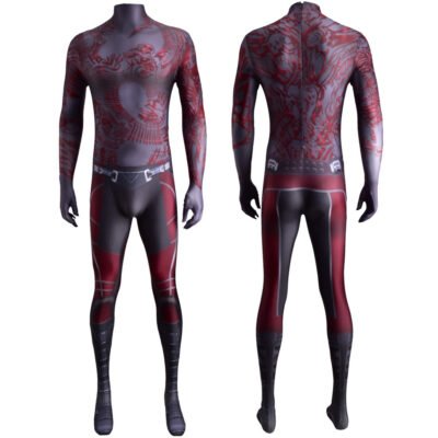 Guardians of the Galaxy Drax the Destroyer Costume Cosplay Costume Halloween X’mas Valentine’s day birthday gift comic-con game outfit