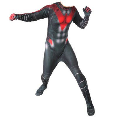 Combinaison Red Nightwing Robin Cosplay Costume Halloween X’mas Valentine’s day birthday gift comic-con game outfit