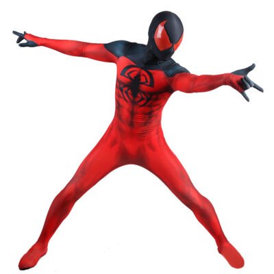 Scarlet Spider-Man Jumpsuit Spiderman Bodysuit Cosplay Costume Halloween X’mas Valentine’s day birthday gift comic-con game outfit