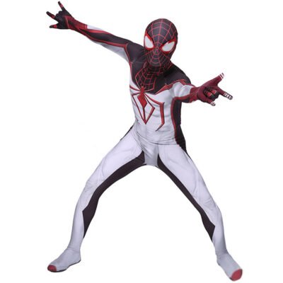 Spider Man-PS5 Miles Morales Cosplay Costume Halloween X’mas Valentine’s day birthday gift comic-con game outfit