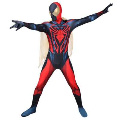 UNLIMIT Spiderman Jumpsuit SYMBIOTE Spider-man Cosplay Costume Halloween X'mas Valentine's day birthday gift comic-con game outfit