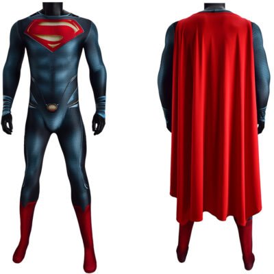 Superman: Man of Steel Superman Clark Kent Cosplay Costume Halloween X’mas Valentine’s day birthday gift comic-con game outfit