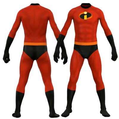Mr.Incredible Bob Parr Cosplay Costume Disney The Incredibles Halloween costume Xmas birthday Valentine's day gift toys comic-con outfit