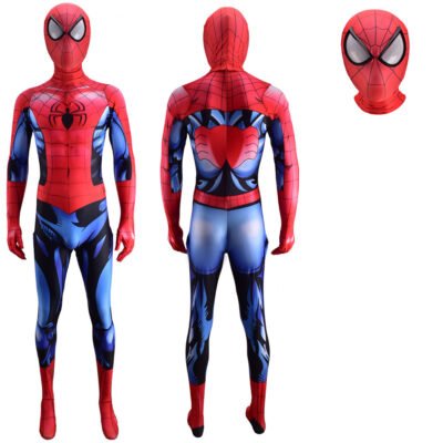 Ultimate Spider-Man Jumpsuit Spiderman Cosplay Costume Halloween X’mas Valentine’s day birthday gift comic-con game outfit