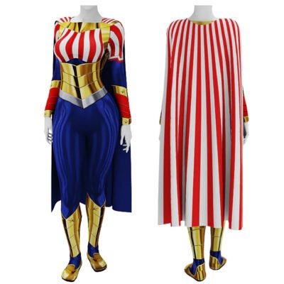 Homelander and Captain America Combined Cosplay Halloween x'mas christmas birthday gift toys party make-up outfit