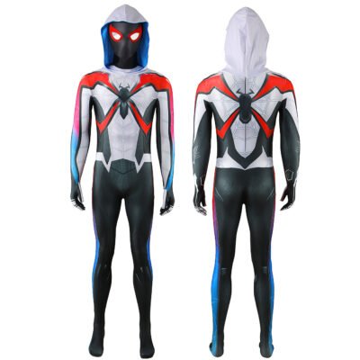 Miles Morales Costume Bodysuit Marvel's Spider-Man 2 Cosplay Costume Halloween x’mas christmas birthday gift toys party make-up outfit