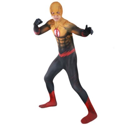 The Flash Barry Allen Reverse Cosplay Costume Halloween x’mas christmas birthday gift toys party make-up outfit