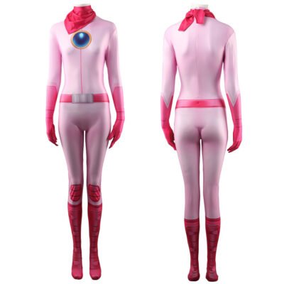 The Super Mario Bros Princess Peach Cosplay Costume Halloween x’mas christmas birthday gift toys party make-up outfit