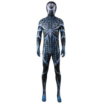 Upgraded Black Venom Spider-Man Cosplay Costume Halloween x’mas christmas birthday gift toys party make-up outfit