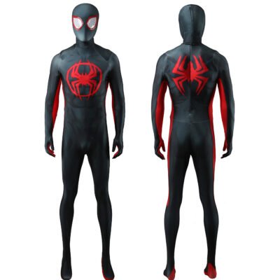 Across the Spider-Verse Spider-Man Miles Morales Cosplay Costume Halloween x’mas christmas birthday gift toys party make-up outfit