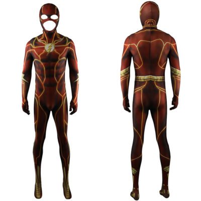 The Flash Barry Allen Cosplay Costume Halloween x’mas christmas birthday gift toys party make-up outfit