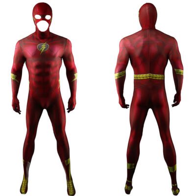 Justice League Barry Allen The Flash Cosplay Costume Halloween x’mas christmas birthday gift toys party make-up outfit