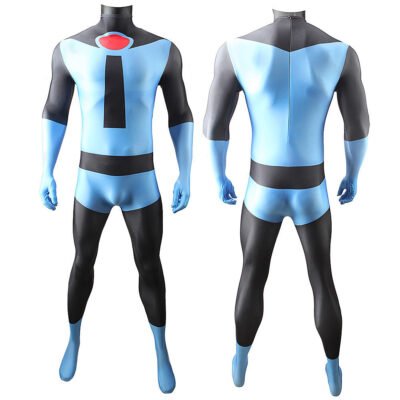 The Incredibles Mr. Incredible Blue Suit Robert Bob Parr Cosplay Costume Halloween x’mas christmas birthday gift toys party make-up outfit