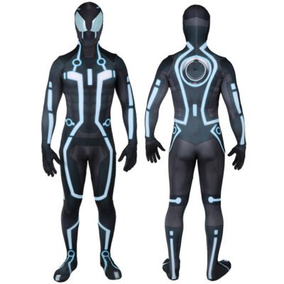 Tron:Legacy Sam Flynn Cosplay Costume Halloween x’mas christmas birthday gift toys party make-up outfit