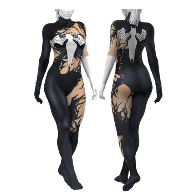 Venom Mujer Disfraz Traje Spiderman Cosplay Costume Halloween x’mas christmas birthday gift toys party make-up outfit