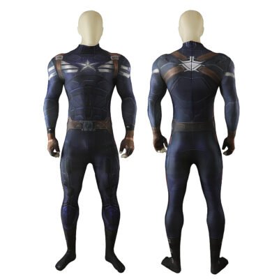 Captain America 2 The Winter Soldier Steve Rogers Cosplay Costume Halloween x’mas christmas birthday gift toys party make-up outfit