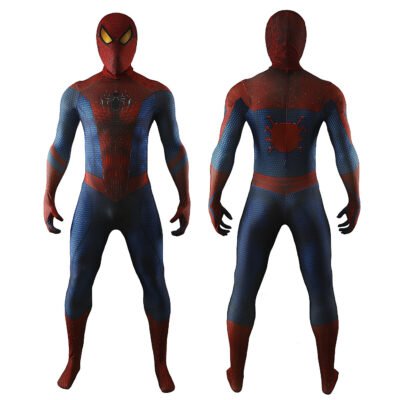 The Amazing Spider-Man Jumpsuit Spiderman Cosplay Costume Halloween x’mas christmas birthday gift toys party make-up outfit