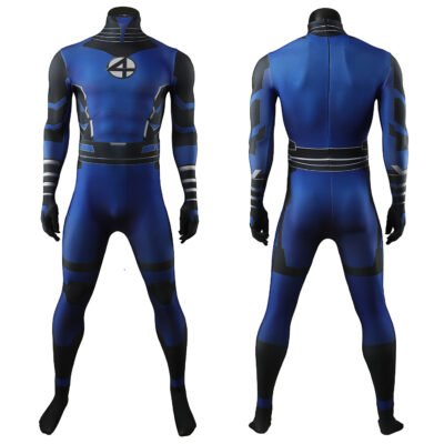 Mister Fantastic 4 Jumpsuit Cosplay Costume Halloween x’mas christmas birthday gift toys party make-up outfit