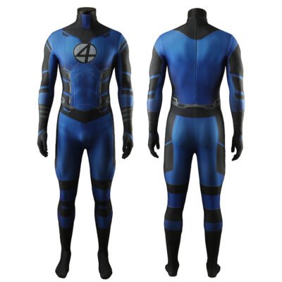 Fantastic Four Mister Fantastic Cosplay Costume Halloween x’mas christmas birthday gift toys party make-up outfit