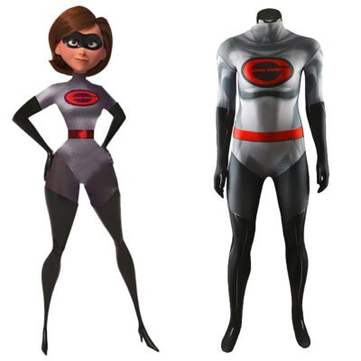 The Incredibles 2 Elastigirl V2 Cosplay Costume Halloween x’mas christmas birthday gift toys party make-up outfit