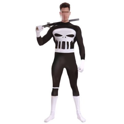 Punisher Frank Castle Cosplay Costume Halloween x’mas christmas birthday gift toys party make-up outfit