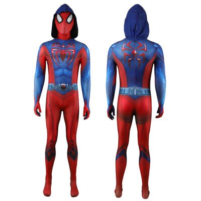 SCARLET Spider-man 2 PS5 Scarlet Spider Ben Reily Cosplay Costume Halloween x’mas christmas birthday gift toys party make-up outfit