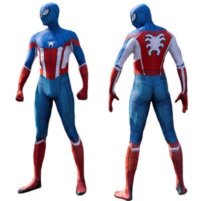 Home Coming Captain America Spiderman Superhero Cosplay Costume Halloween x’mas christmas birthday gift toys party make-up outfit