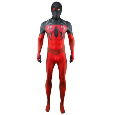 Scarlet Spiderman Across the Spider-Verse Cosplay Costume Halloween x’mas christmas birthday gift toys party make-up outfit
