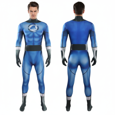 Fantastic Four Reed Richards Cosplay Costume Bodysuit Jumpsuits Halloween make-up costume xmas christmas gift toys outfit
