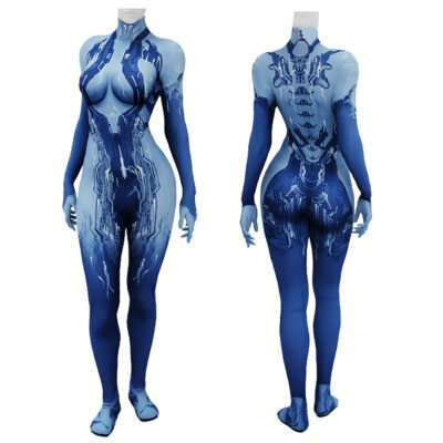 Game Halo Girl 4 Cosplay Costume Halloween x’mas christmas birthday gift toys party make-up outfit