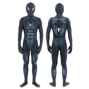 Tobey Black Spider-Man Symbiote Cosplay Costume Halloween x’mas christmas birthday gift toys party make-up outfit