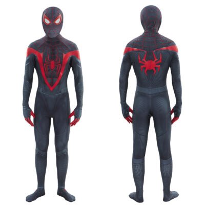 Spider Man Miles Morales Costume Cosplay Bodysuit Halloween x’mas christmas birthday gift toys party make-up outfit