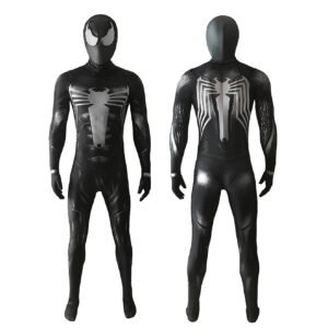 Spiderman 2 Venom Bodysuit Jumpsuit Cosplay Costume Halloween x’mas christmas birthday gift toys party make-up outfit