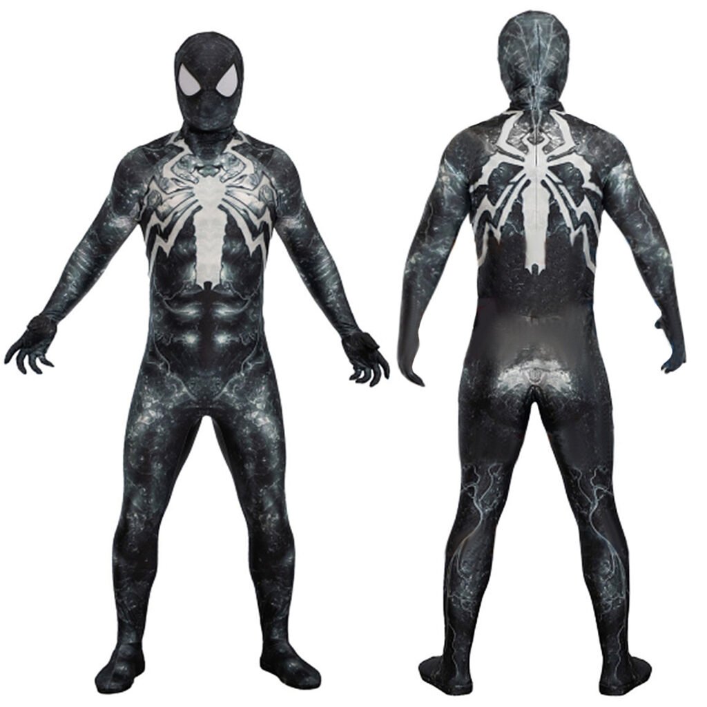 Venom Symbiote Spider-Man Peter Parker Cosplay Costume Halloween x’mas christmas birthday gift toys party make-up outfit